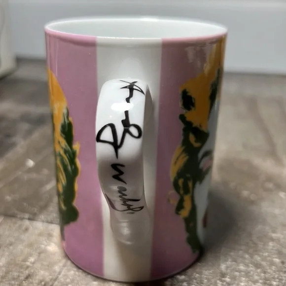 Vintage Andy Warhol Marilyn Monroe - Set of 4 Mugs Block Pop Art 1997 NIB - Picture 5 of 12